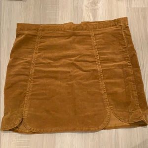 Brandy Melville Velvet Skirt